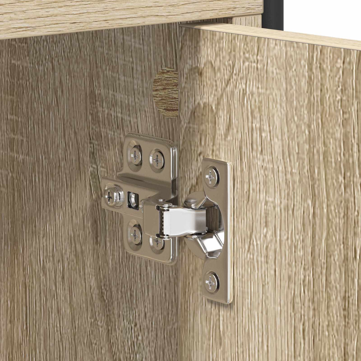 vidaXL Highboard Sonoma Oak 40 x 33 x 161 cm Engineered Wood