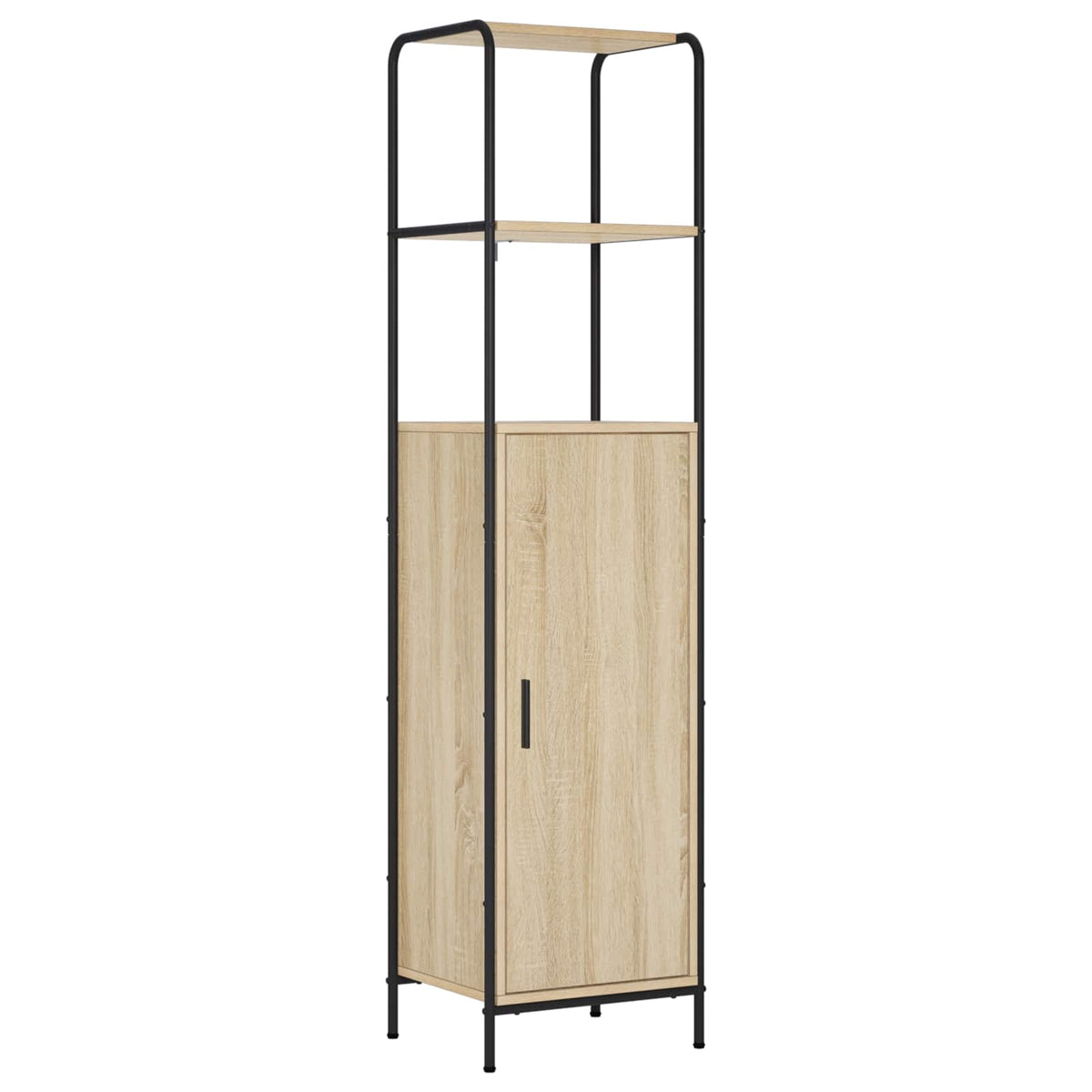 vidaXL Highboard Sonoma Oak 40 x 33 x 161 cm Engineered Wood