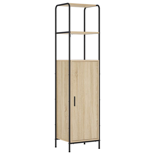 vidaXL Highboard Sonoma Oak 40 x 33 x 161 cm Engineered Wood