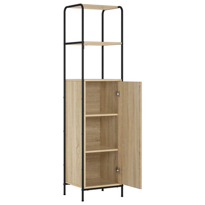 vidaXL Highboard Sonoma Oak 40 x 33 x 161 cm Engineered Wood