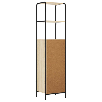vidaXL Highboard Sonoma Oak 40 x 33 x 161 cm Engineered Wood