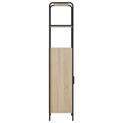 vidaXL Highboard Sonoma Oak 40 x 33 x 161 cm Engineered Wood
