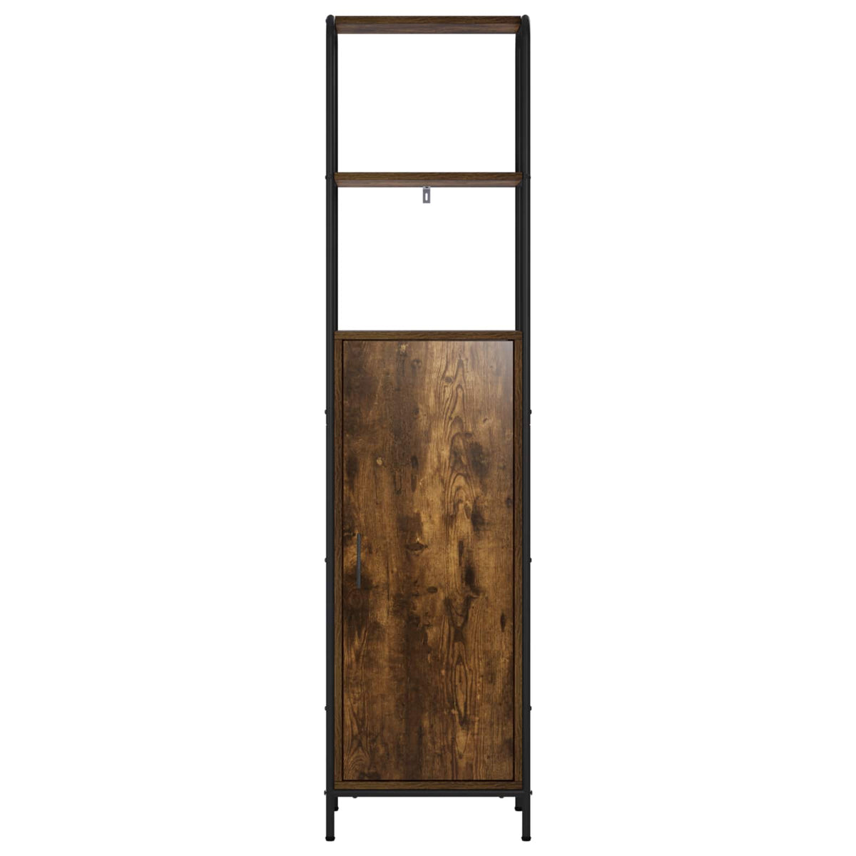 vidaXL Highboard Smoked Oak 40 x 33 x 161 cm Engineered Wood