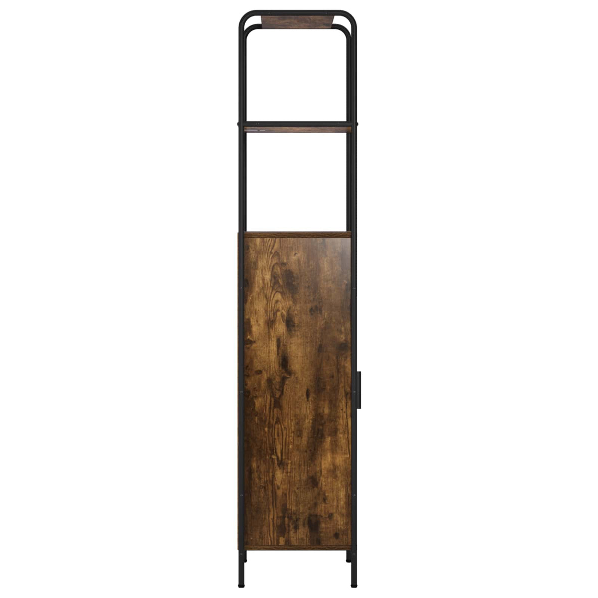 vidaXL Highboard Smoked Oak 40 x 33 x 161 cm Engineered Wood