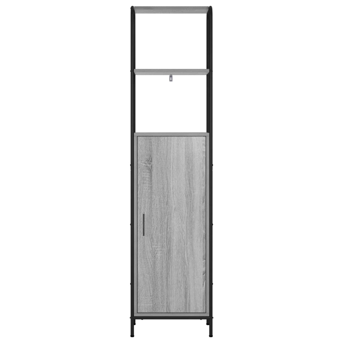 vidaXL Highboard Grey Sonoma 40 x 33 x 161 cm Engineered Wood