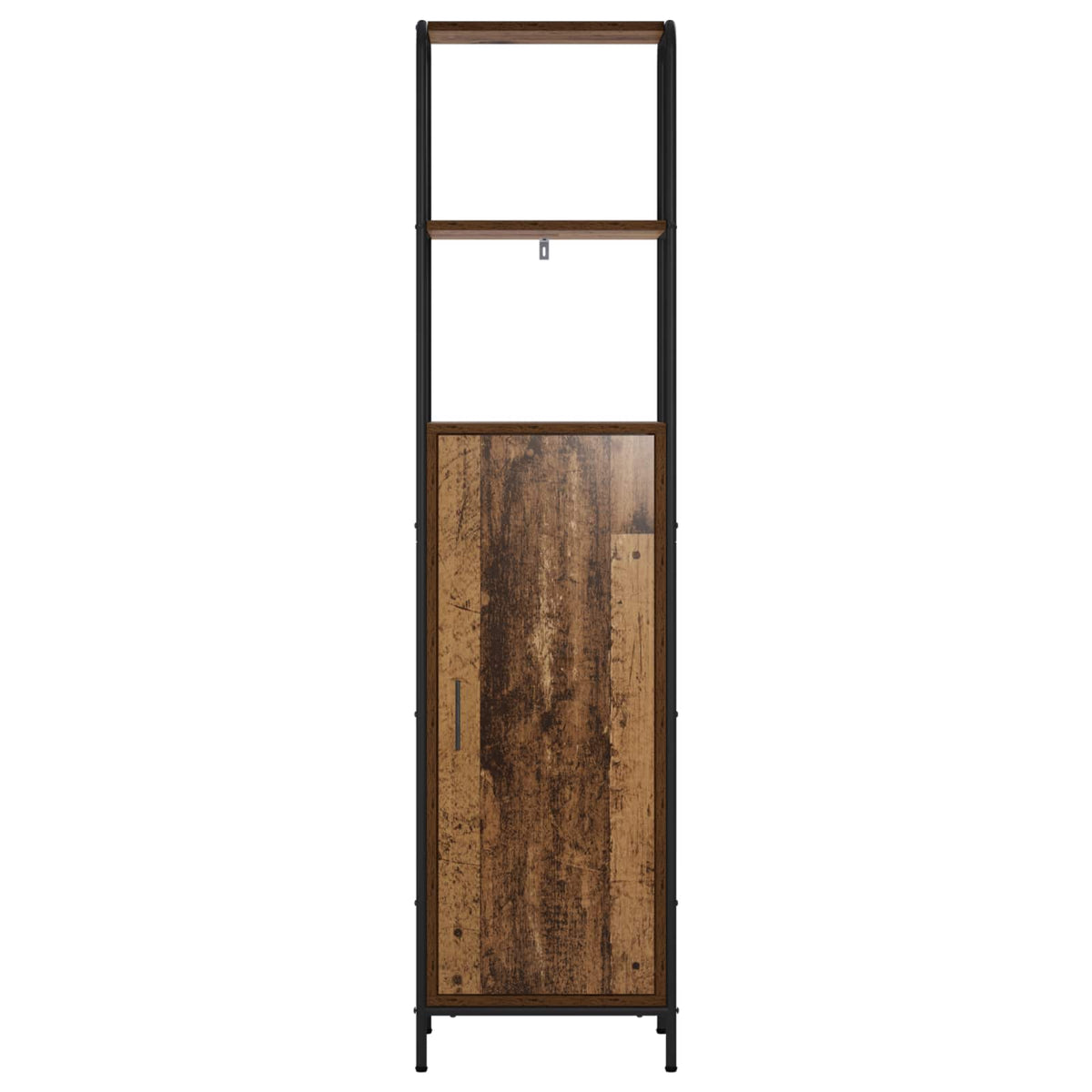 vidaXL Highboard Old Wood 40 x 33 x 161 cm Engineered Wood