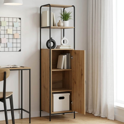 vidaXL Highboard Artisan Oak 40 x 33 x 161 cm Engineered Wood