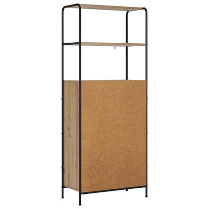 vidaXL Highboard Artisan Oak 65 x 33 x 161 cm Engineered Wood