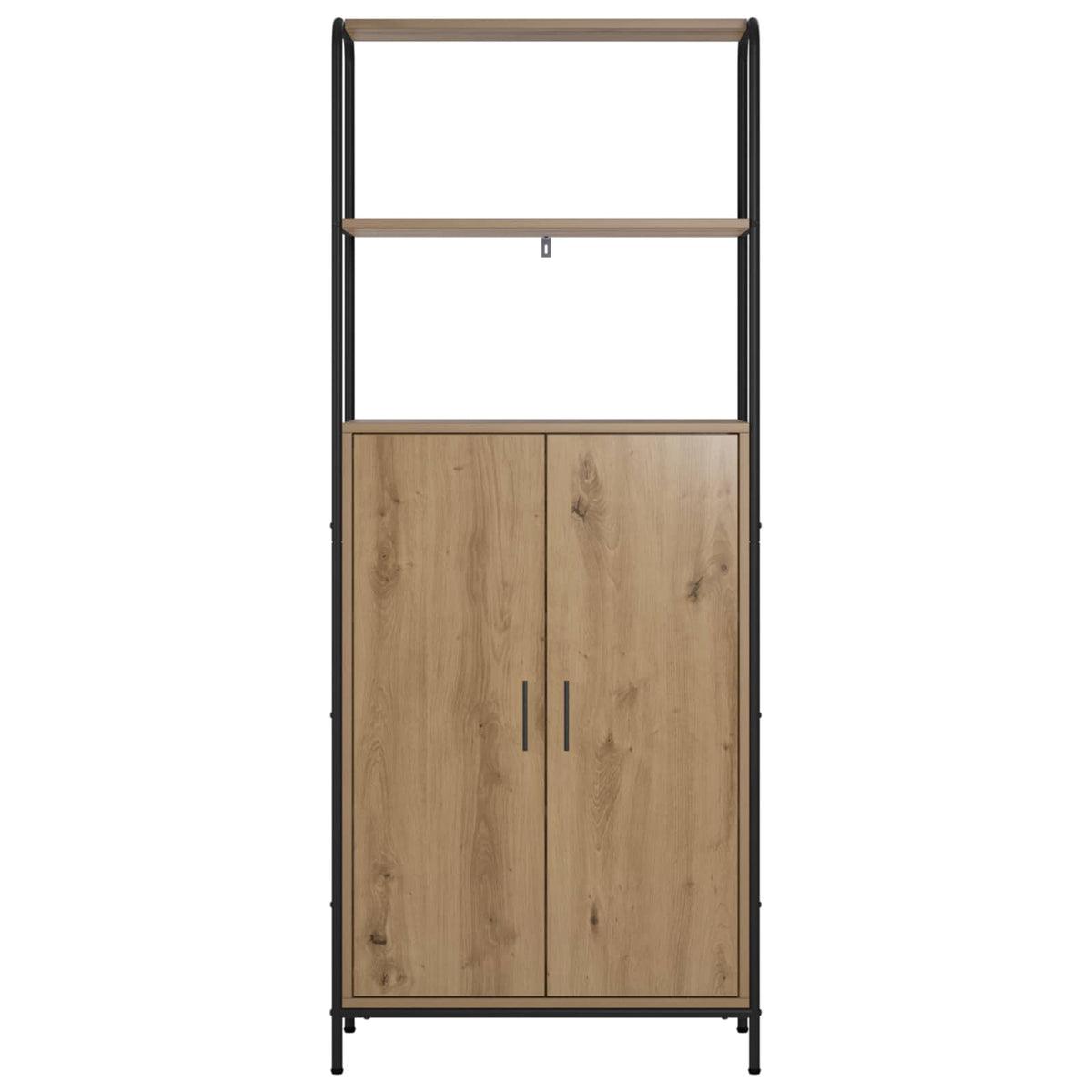 vidaXL Highboard Artisan Oak 65 x 33 x 161 cm Engineered Wood