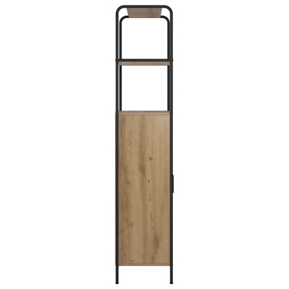 vidaXL Highboard Artisan Oak 65 x 33 x 161 cm Engineered Wood