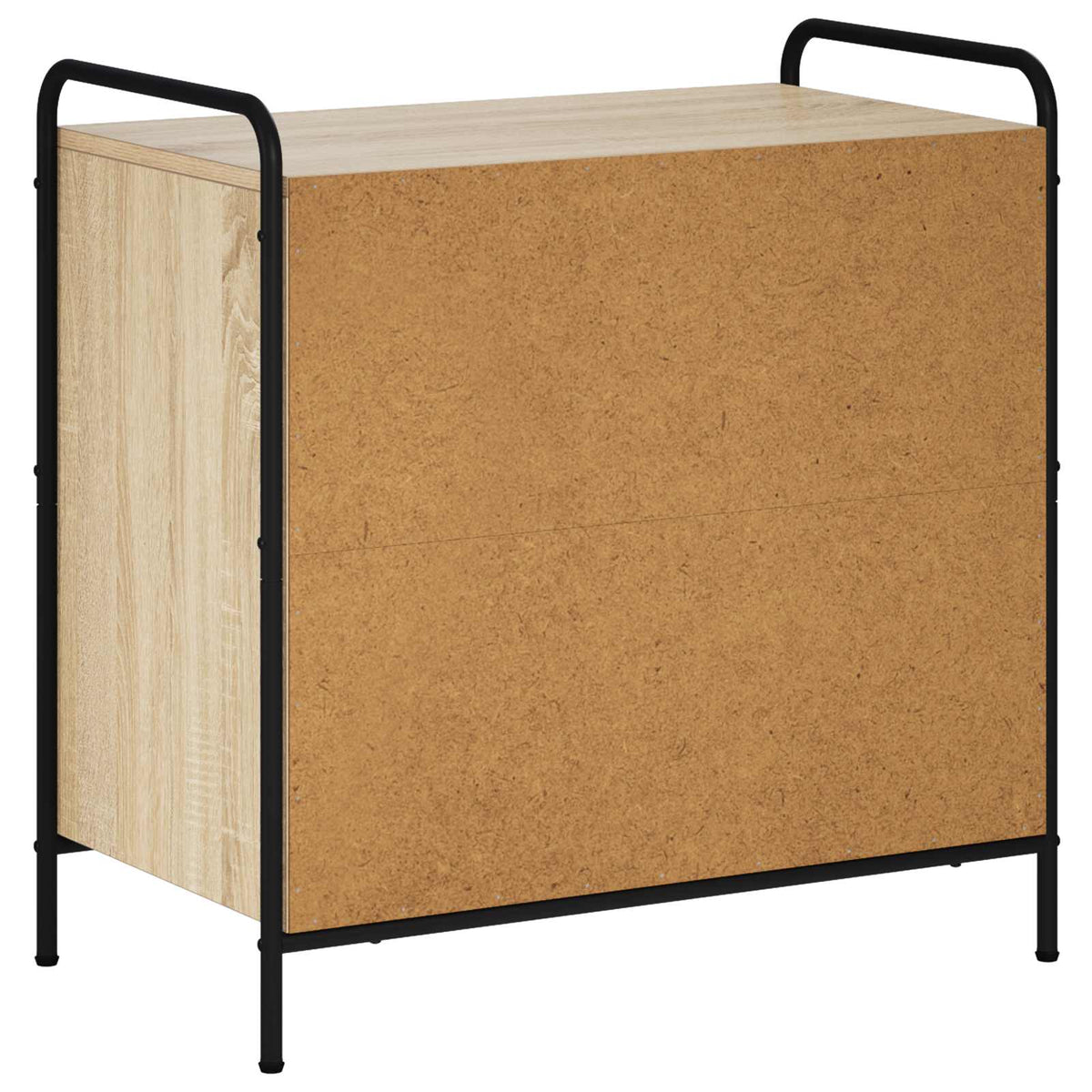 vidaXL Drawer Cabinet Sonoma Oak 70 x 39.5 x 71 cm Engineered Wood