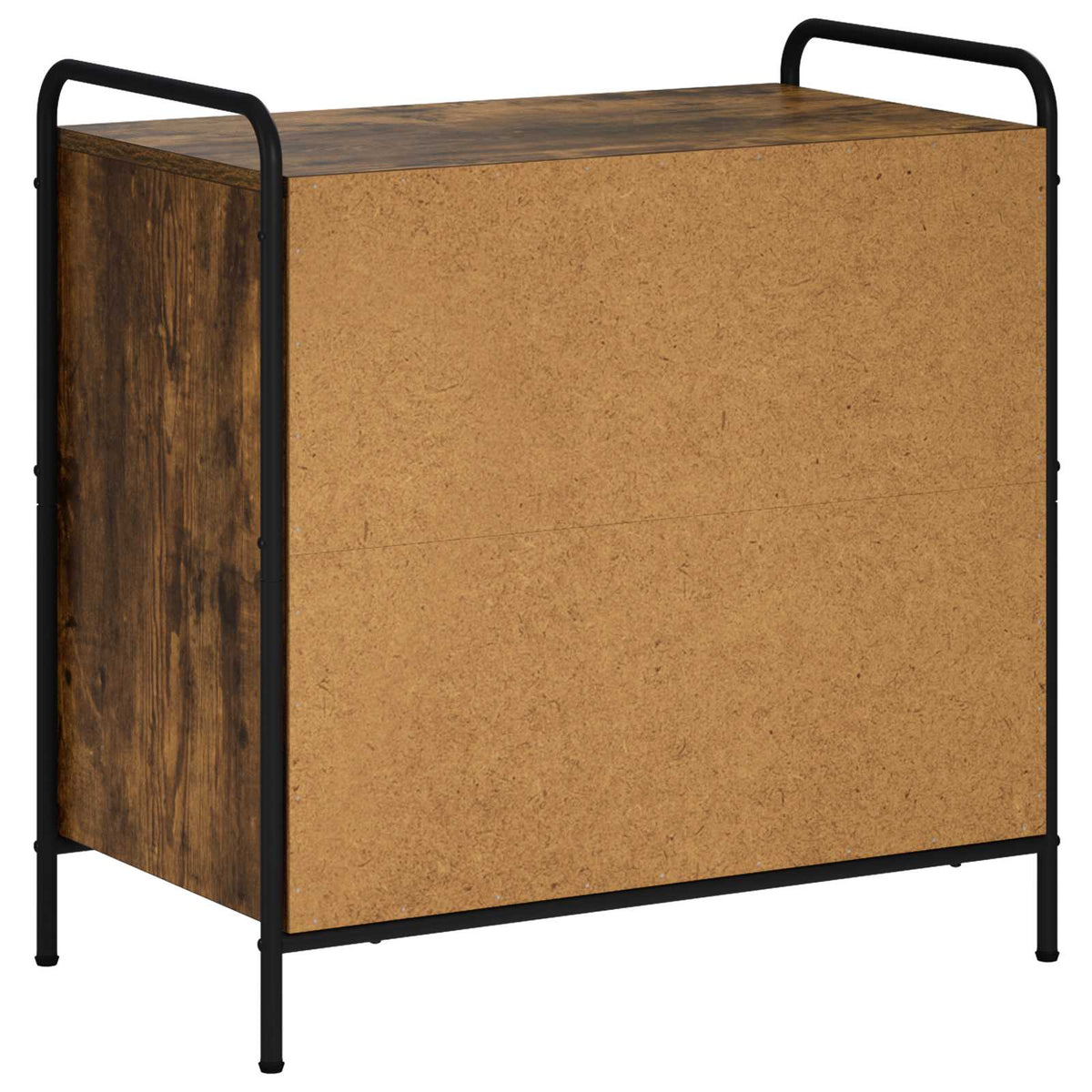 vidaXL Drawer Cabinet Smoked Oak 70 x 39.5 x 71 cm Engineered Wood