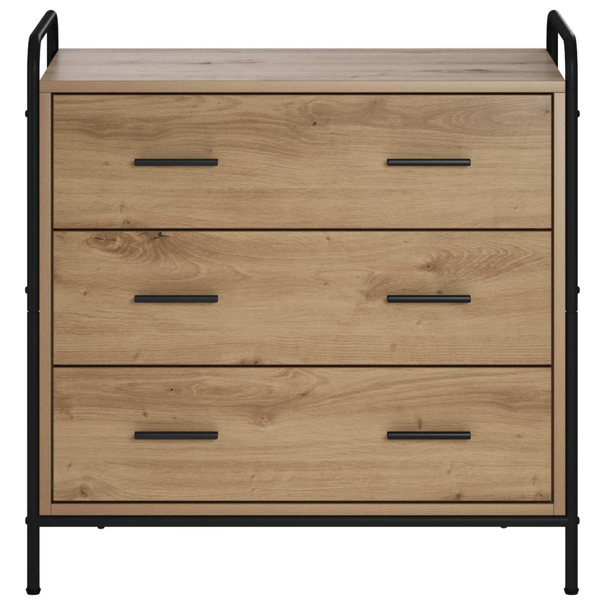 vidaXL Drawer Cabinet Artisan Oak 70 x 39.5 x 71 cm Engineered Wood