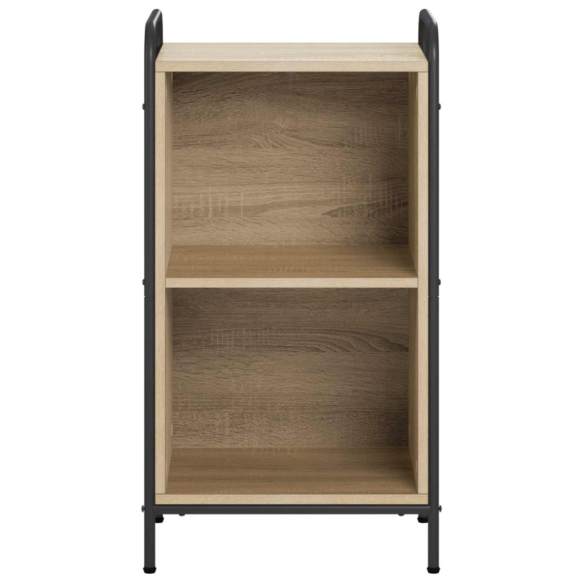 vidaXL Book Cabinet 43 x 33 x 80 cm Engineered Wood Sonoma Oak