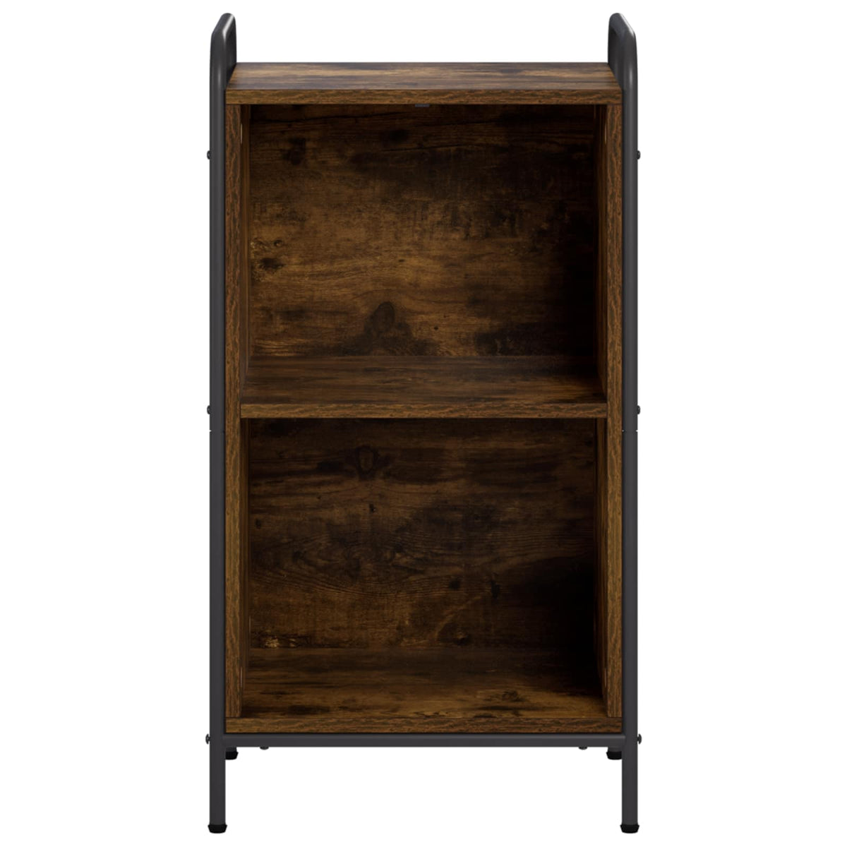 vidaXL Book Cabinet 43 x 33 x 80 cm Engineered Wood Smoked Oak