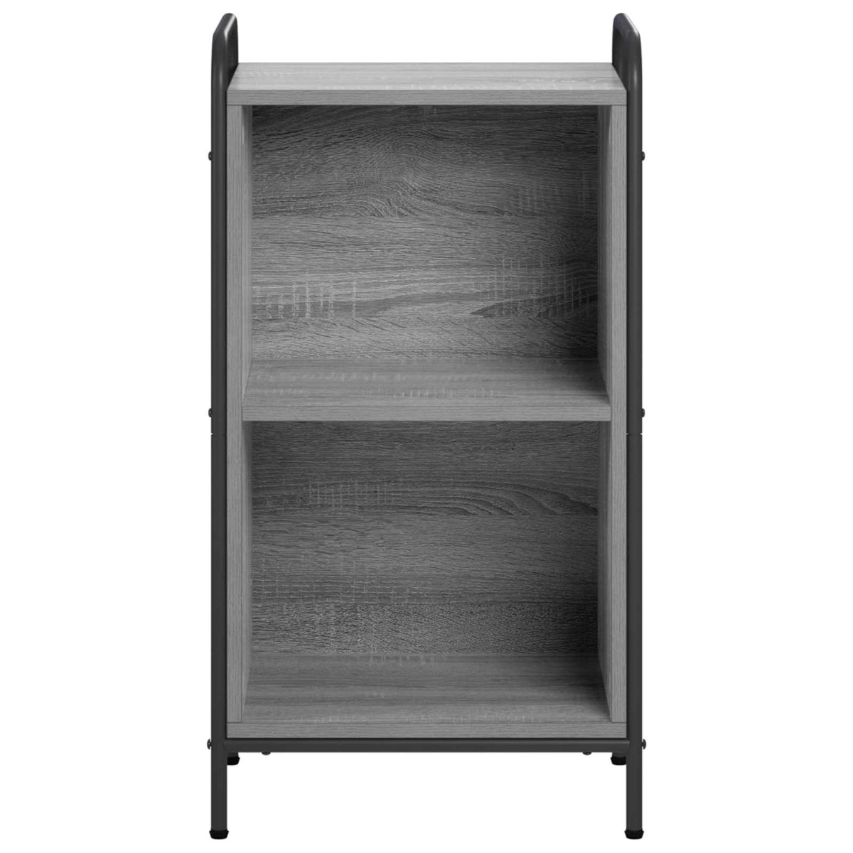vidaXL Book Cabinet 43 x 33 x 80 cm Engineered Wood Grey Sonoma