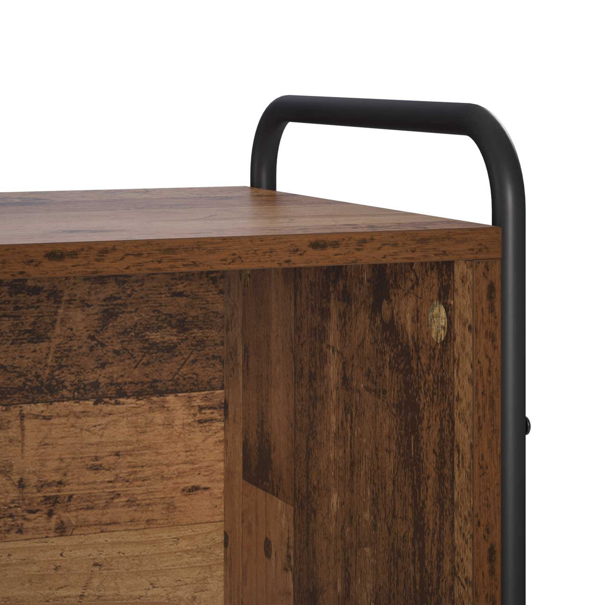 vidaXL Book Cabinet 43 x 33 x 80 cm Engineered Wood Old Wood