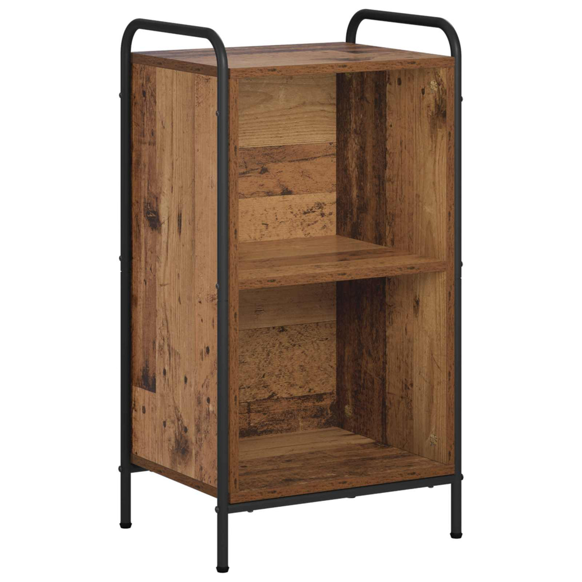 vidaXL Book Cabinet 43 x 33 x 80 cm Engineered Wood Old Wood