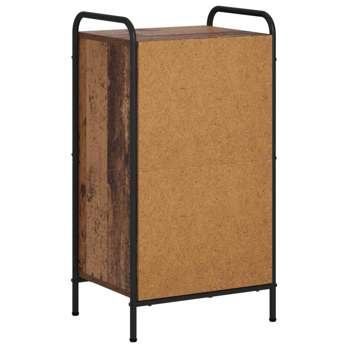vidaXL Book Cabinet 43 x 33 x 80 cm Engineered Wood Old Wood