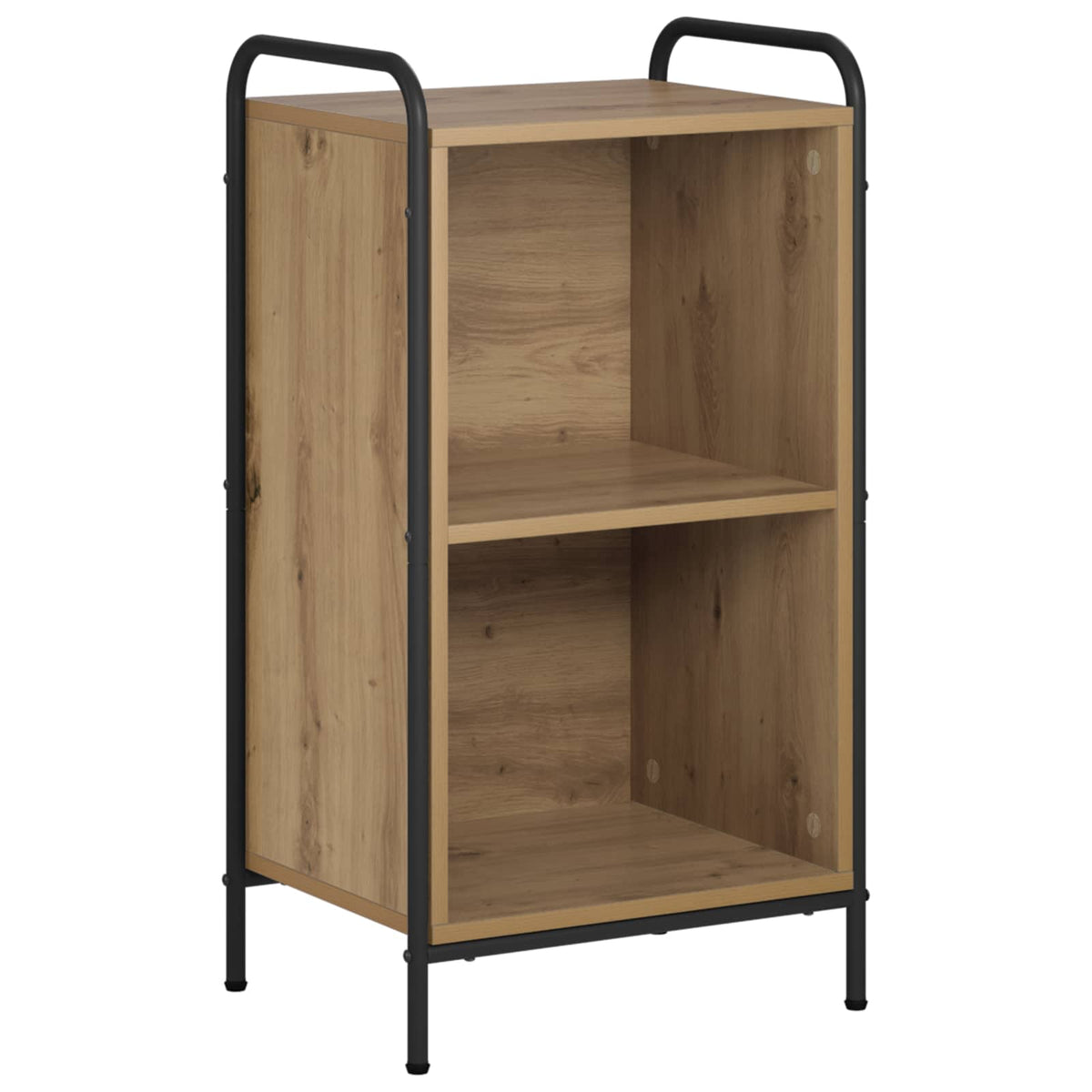 vidaXL Book Cabinet 43 x 33 x 80 cm Engineered Wood Artisan Oak