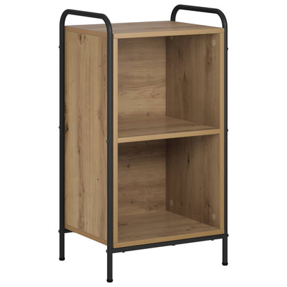 vidaXL Book Cabinet 43 x 33 x 80 cm Engineered Wood Artisan Oak