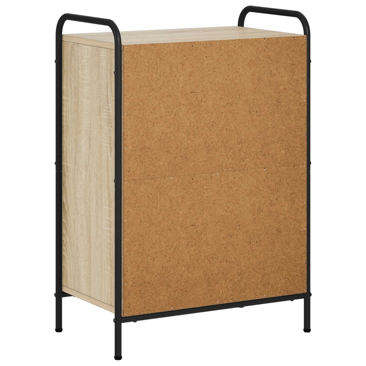 vidaXL Book Cabinet 55.5 x 33 x 80 cm Engineered Wood Sonoma Oak