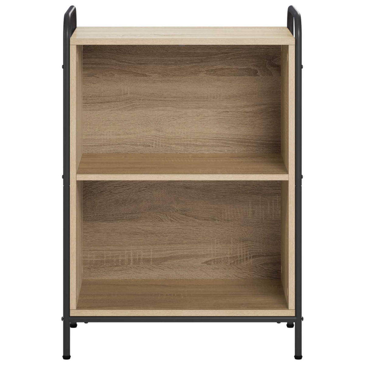 vidaXL Book Cabinet 55.5 x 33 x 80 cm Engineered Wood Sonoma Oak