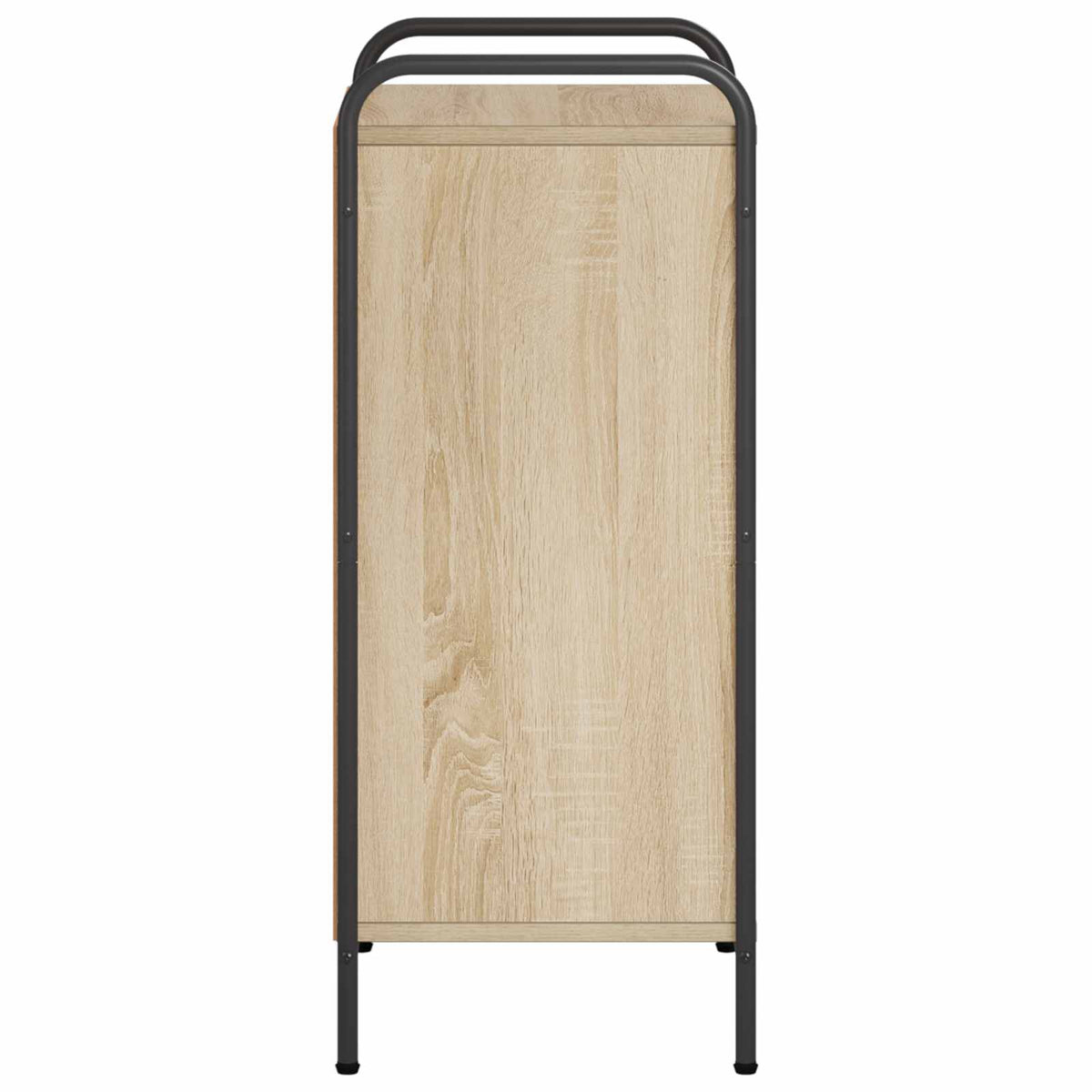 vidaXL Book Cabinet 55.5 x 33 x 80 cm Engineered Wood Sonoma Oak
