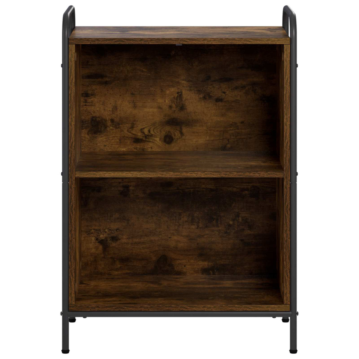 vidaXL Book Cabinet 55.5 x 33 x 80 cm Engineered Wood Smoked Oak