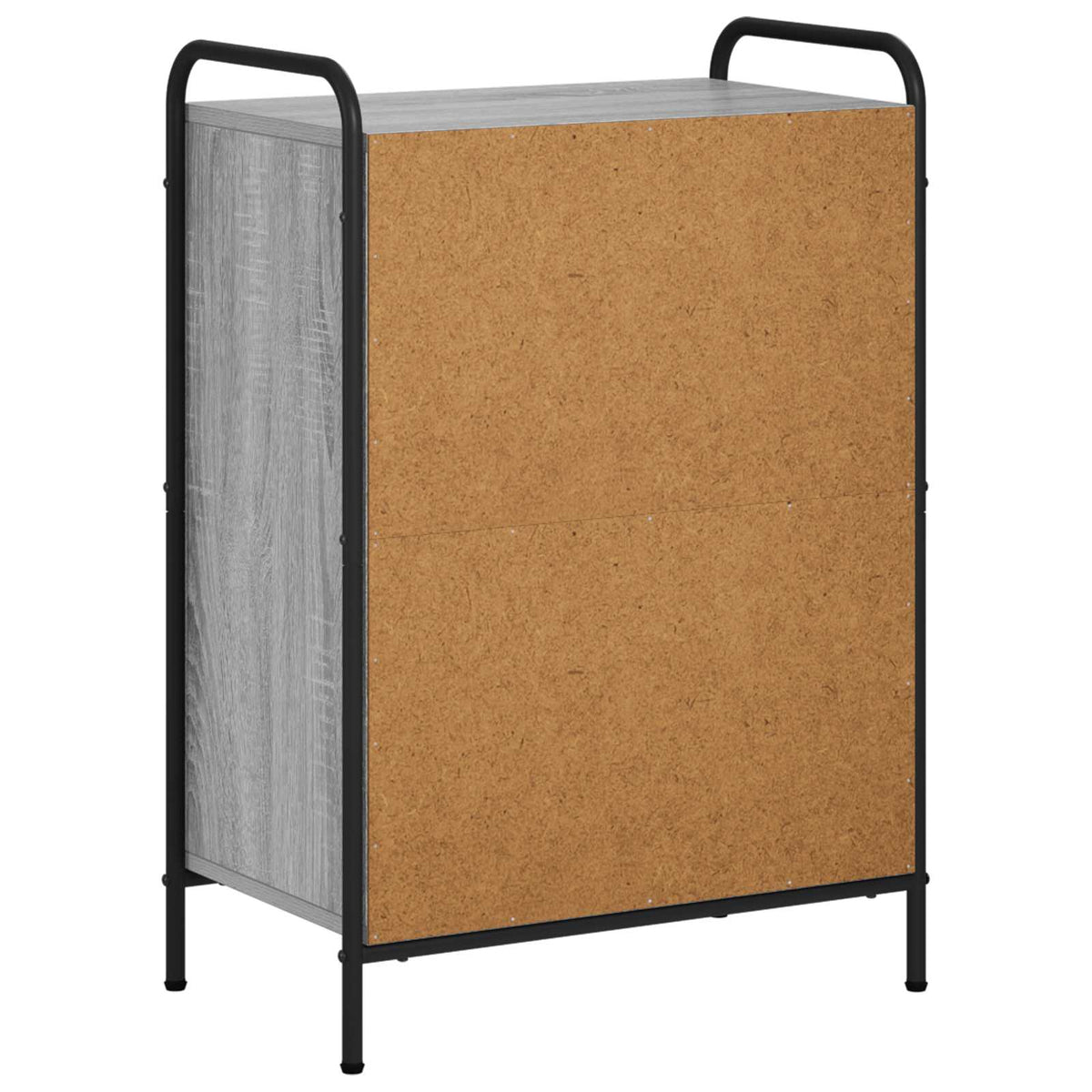 vidaXL Book Cabinet 55.5 x 33 x 80 cm Engineered Wood Grey Sonoma