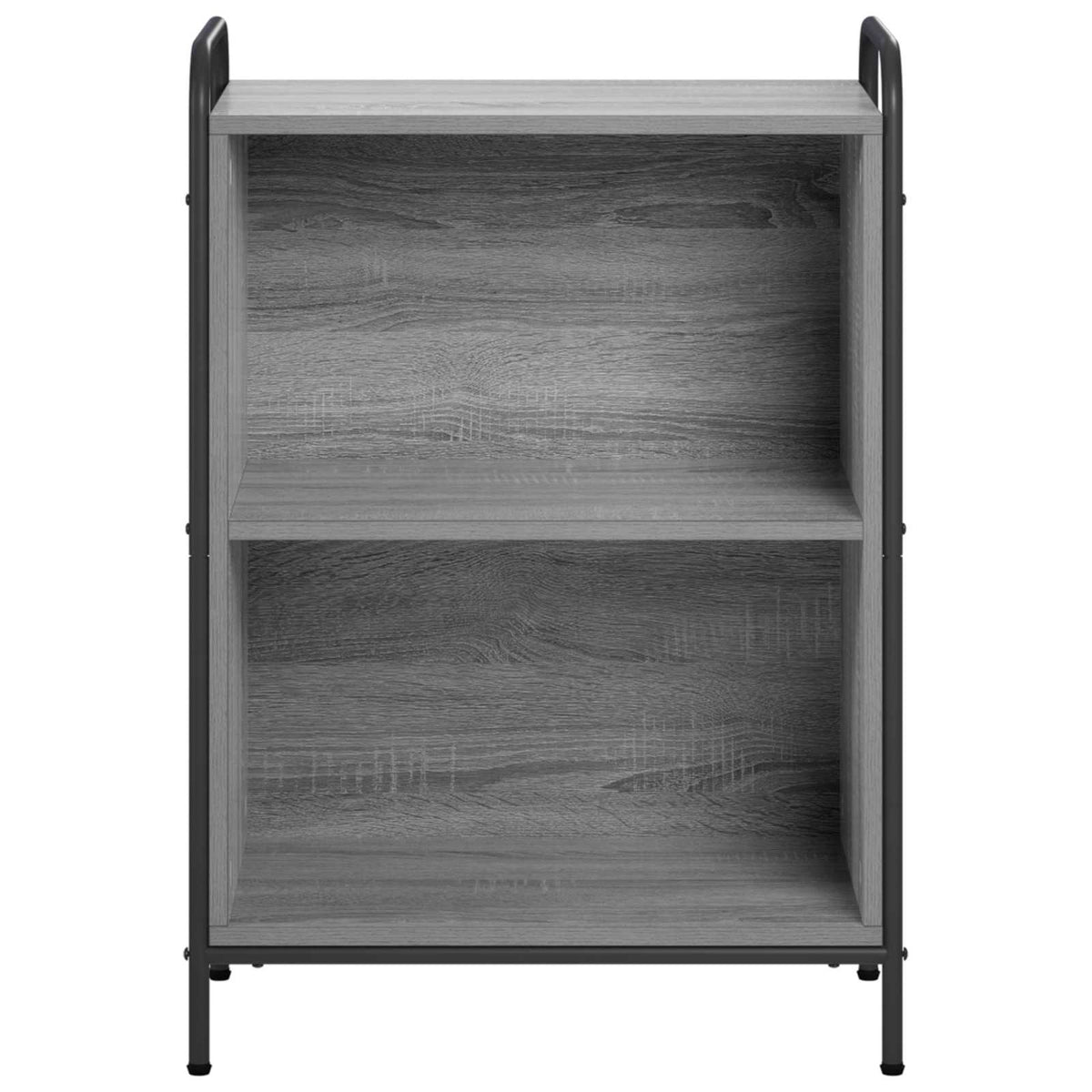 vidaXL Book Cabinet 55.5 x 33 x 80 cm Engineered Wood Grey Sonoma