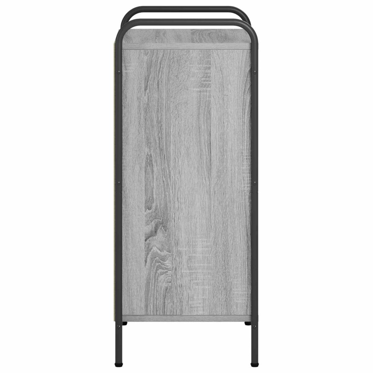vidaXL Book Cabinet 55.5 x 33 x 80 cm Engineered Wood Grey Sonoma
