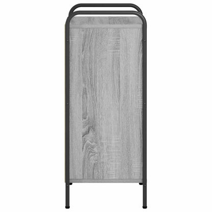 vidaXL Book Cabinet 55.5 x 33 x 80 cm Engineered Wood Grey Sonoma
