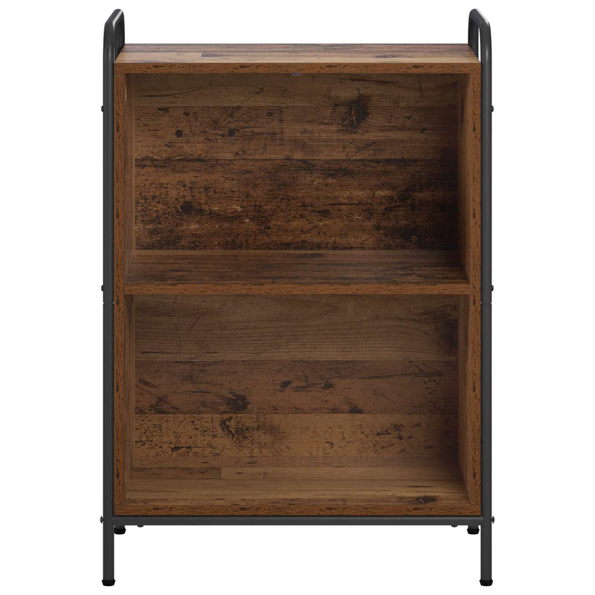 vidaXL Book Cabinet 55.5 x 33 x 80 cm Engineered Wood Old Wood