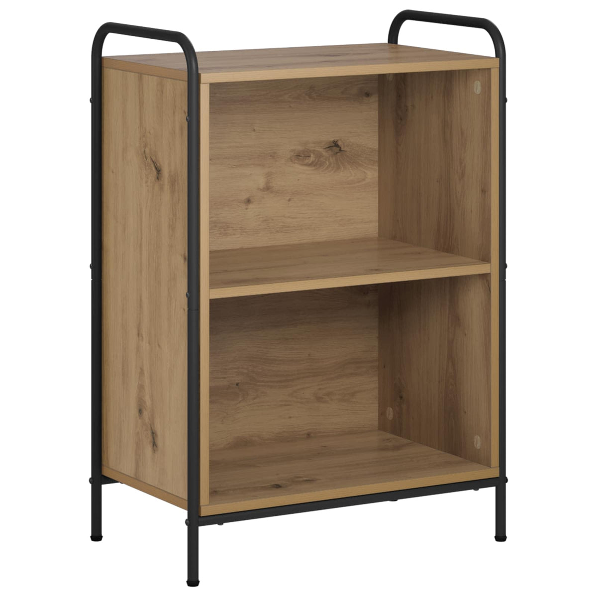 vidaXL Book Cabinet 55.5 x 33 x 80 cm Engineered Wood Artisan Oak