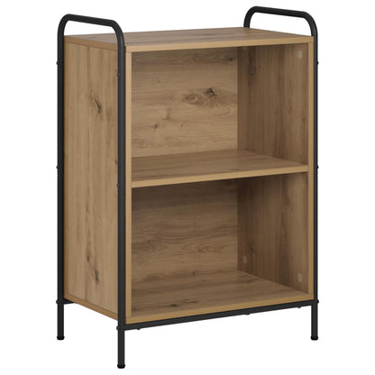 vidaXL Book Cabinet 55.5 x 33 x 80 cm Engineered Wood Artisan Oak