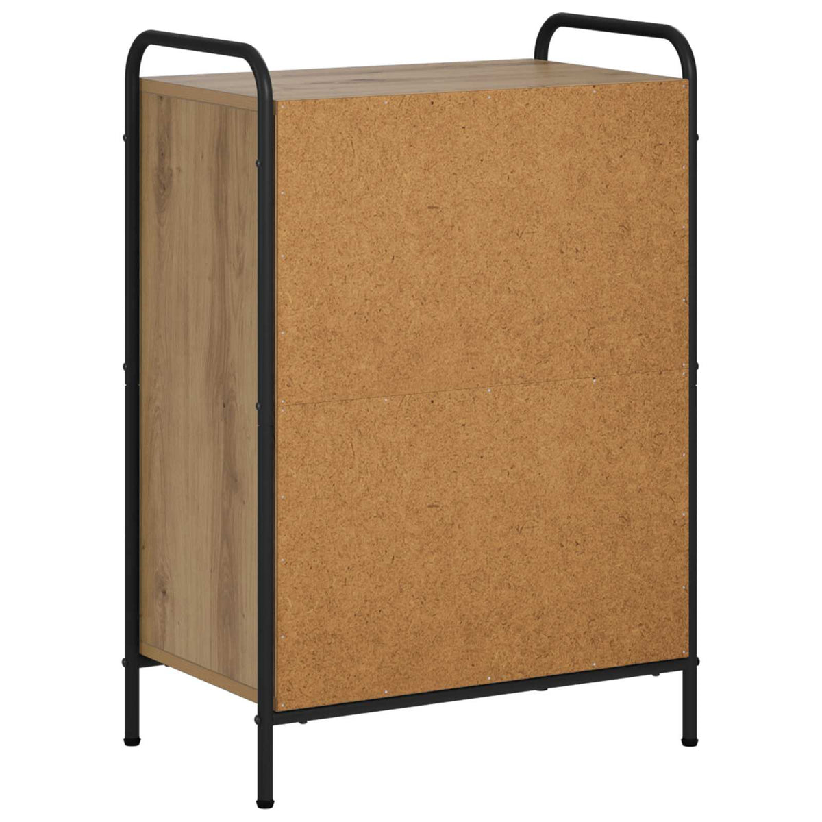 vidaXL Book Cabinet 55.5 x 33 x 80 cm Engineered Wood Artisan Oak
