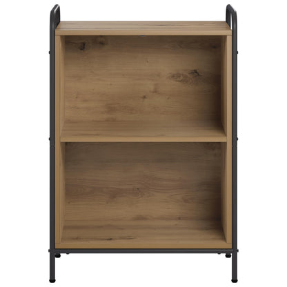 vidaXL Book Cabinet 55.5 x 33 x 80 cm Engineered Wood Artisan Oak