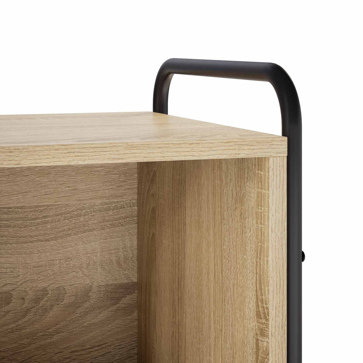 vidaXL Book Cabinet 80 x 33 x 80 cm Engineered Wood Sonoma Oak