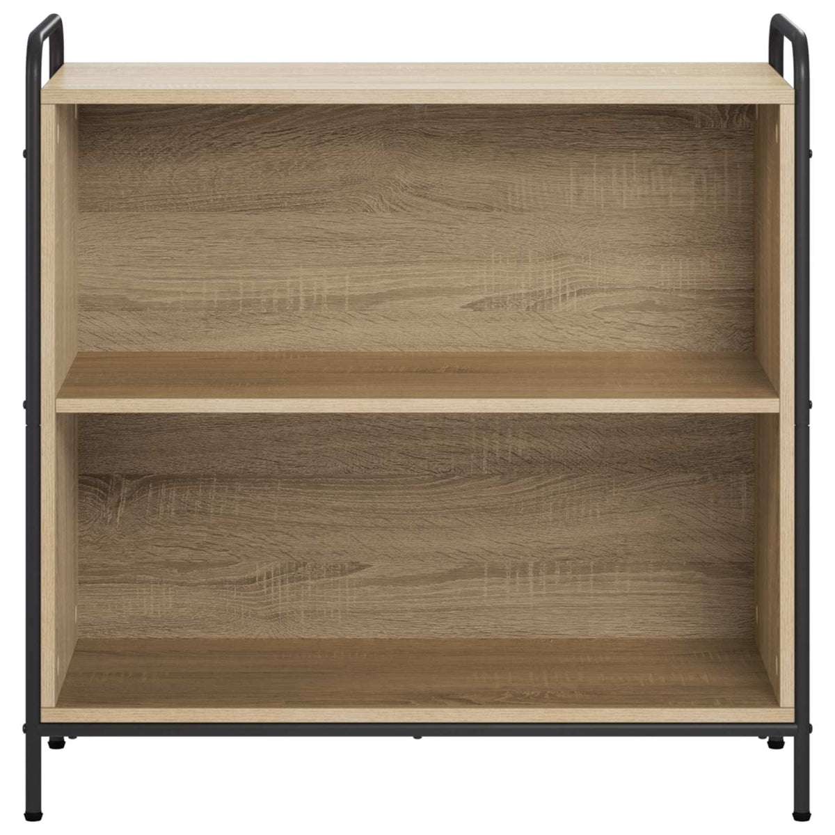 vidaXL Book Cabinet 80 x 33 x 80 cm Engineered Wood Sonoma Oak