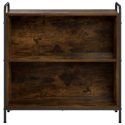 vidaXL Book Cabinet 80 x 33 x 80 cm Engineered Wood Smoked Oak