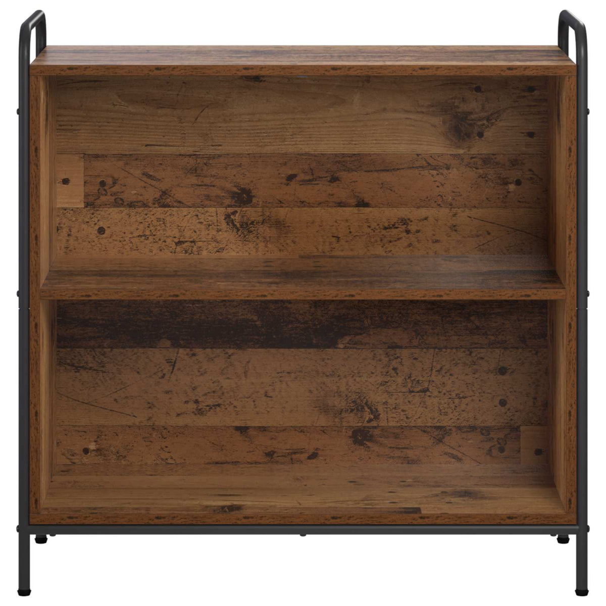 vidaXL Book Cabinet 80 x 33 x 80 cm Engineered Wood Old Wood