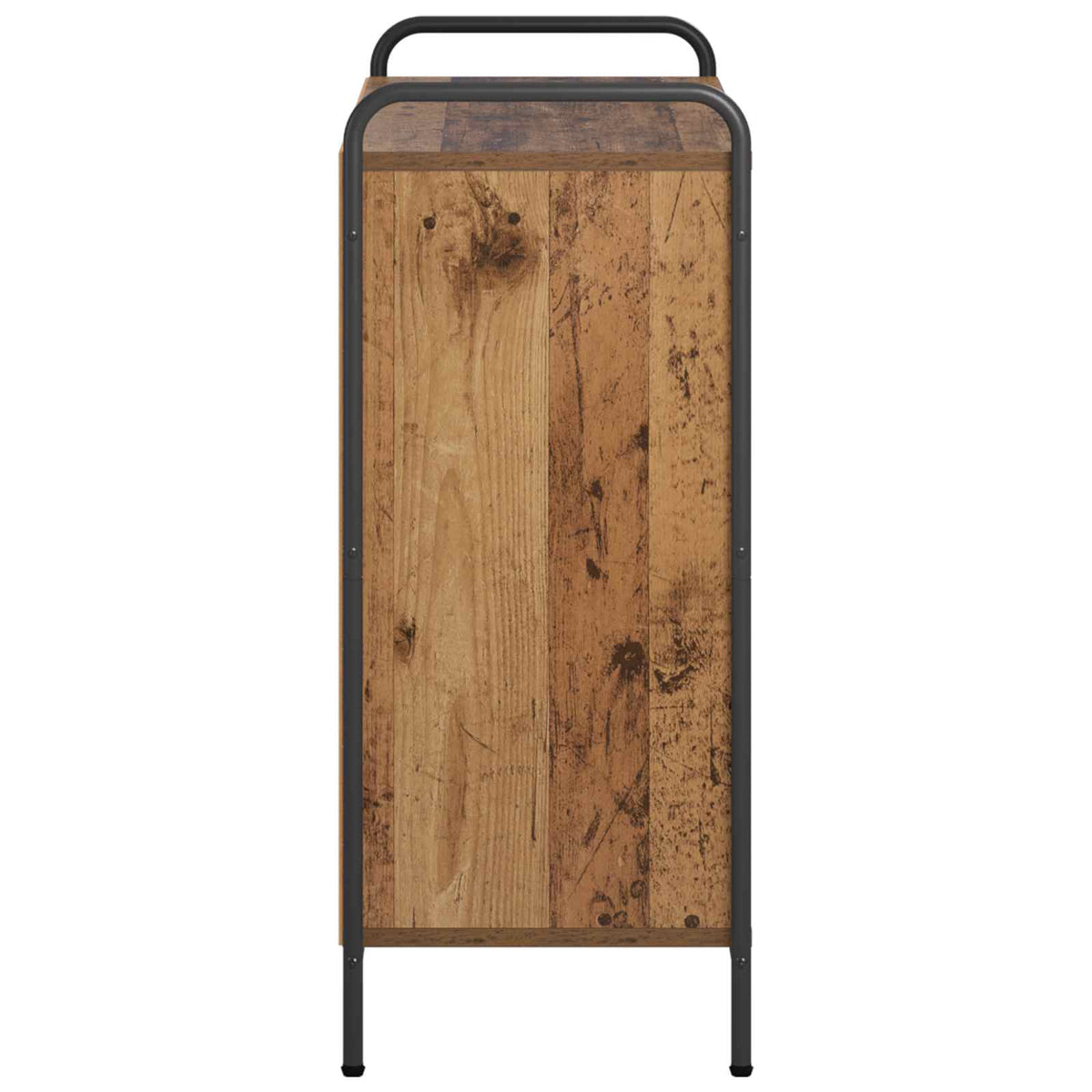 vidaXL Book Cabinet 80 x 33 x 80 cm Engineered Wood Old Wood