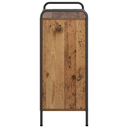 vidaXL Book Cabinet 80 x 33 x 80 cm Engineered Wood Old Wood