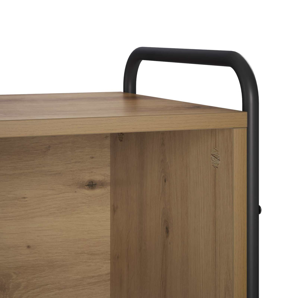 vidaXL Book Cabinet 80 x 33 x 80 cm Engineered Wood Artisan Oak