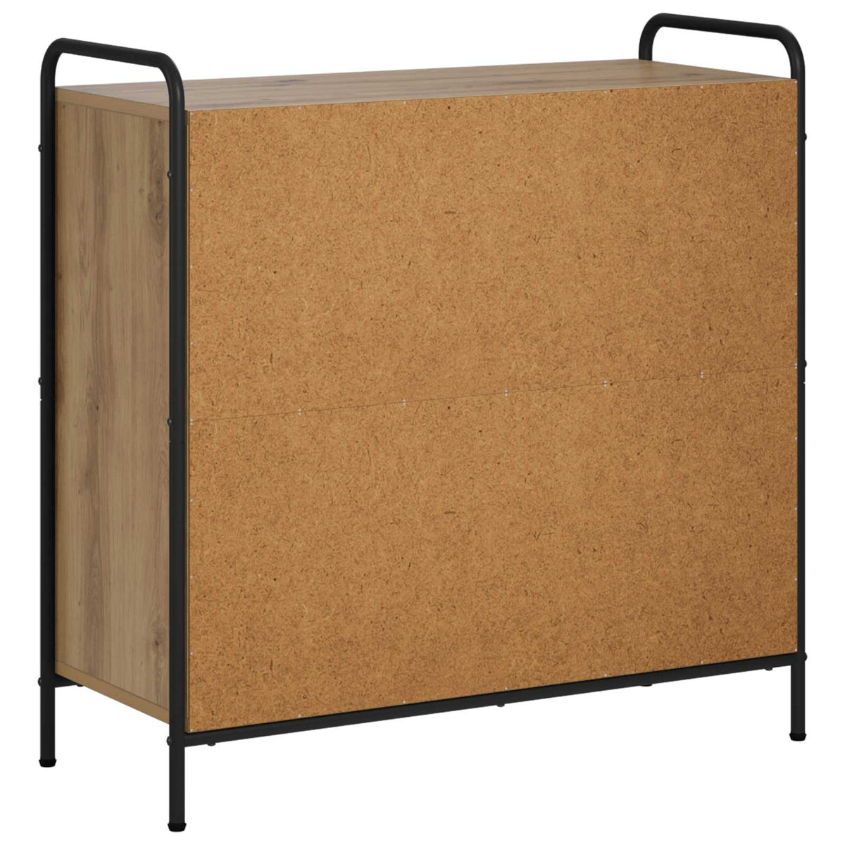 vidaXL Book Cabinet 80 x 33 x 80 cm Engineered Wood Artisan Oak