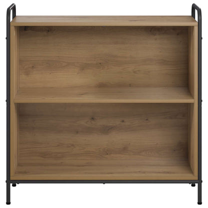vidaXL Book Cabinet 80 x 33 x 80 cm Engineered Wood Artisan Oak