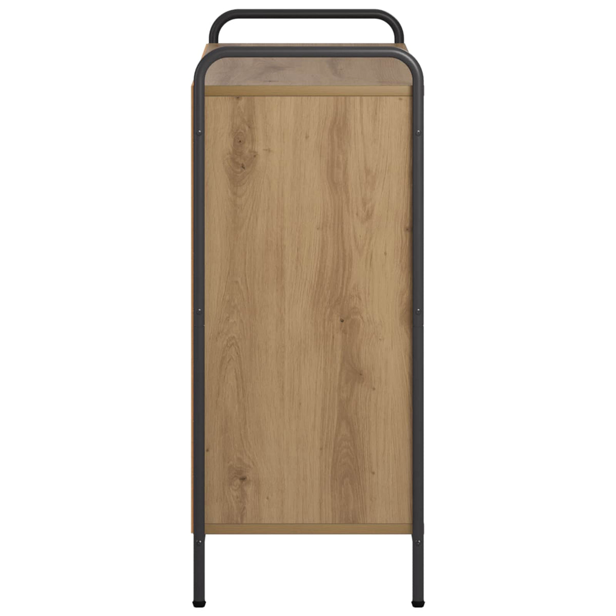 vidaXL Book Cabinet 80 x 33 x 80 cm Engineered Wood Artisan Oak