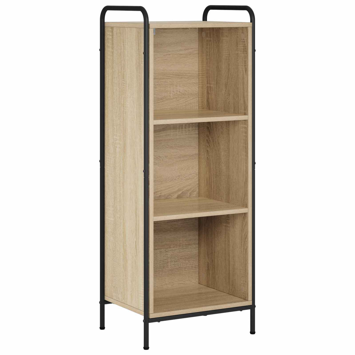 vidaXL Book Cabinet 43 x 33 x 111 cm Engineered Wood Sonoma Oak