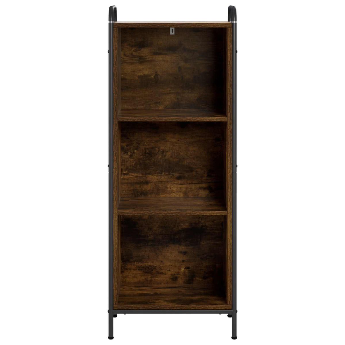vidaXL Book Cabinet 43 x 33 x 111 cm Engineered Wood Smoked Oak
